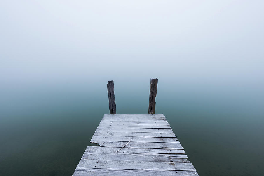 Misty minimalism Photograph by Davorin Mance