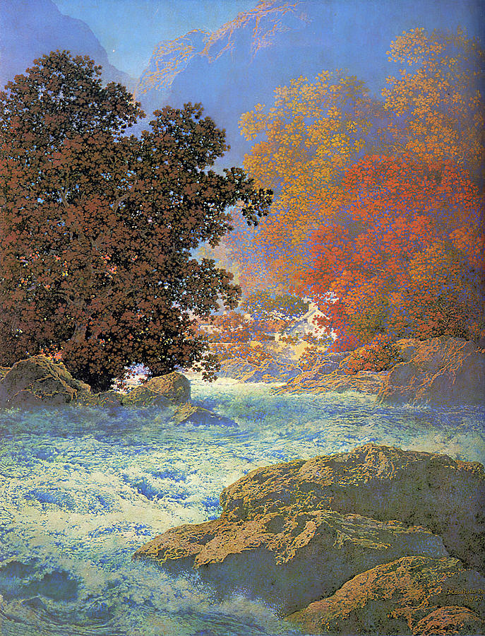 Misty Morn  Photograph by Maxfield Parrish