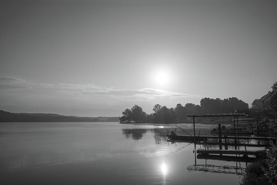 Misty Morning At Lake Lemon Photograph by Scott Smith