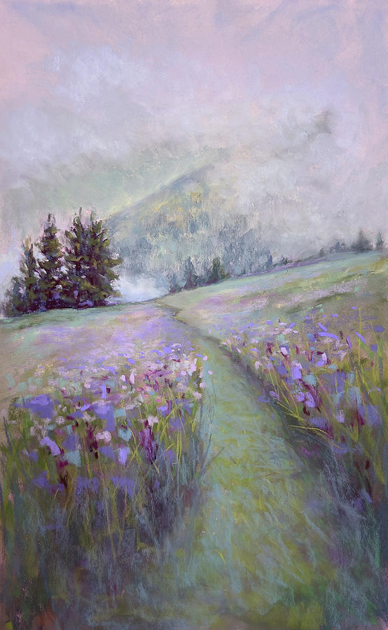 Mountain Painting - Misty Morning in the Smokies by Susan Jenkins
