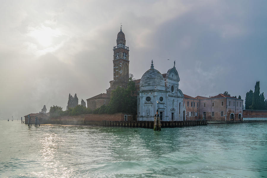 Early Morning Boat Ride On The Lagoon In Venice Photograph by Chris Lord