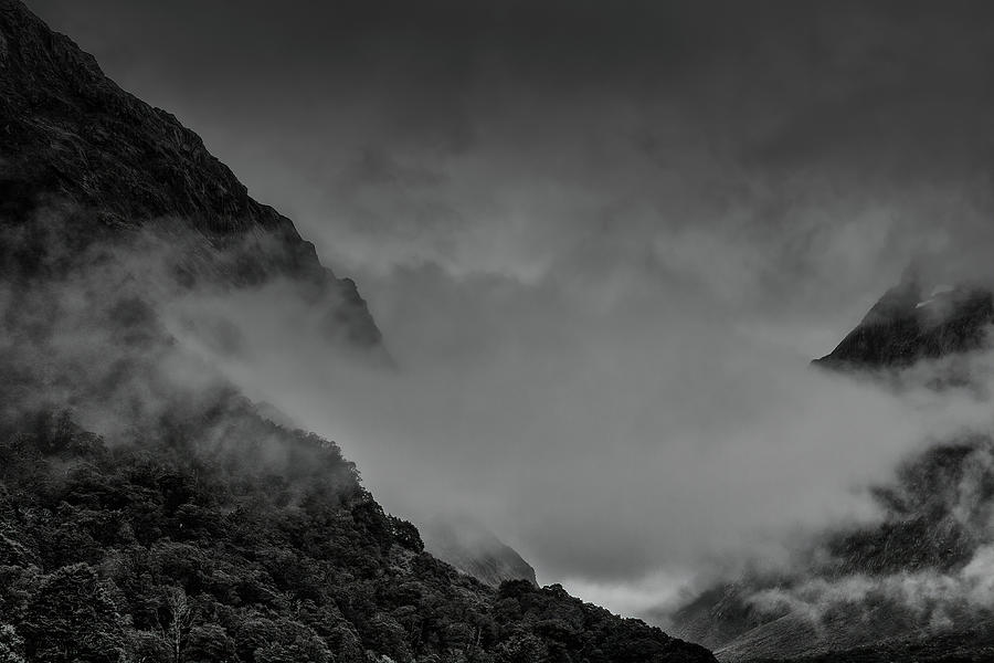 Misty Mountains Photograph by Elaine Teague