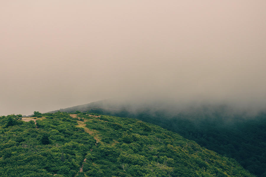 Misty Mountains Photograph by Hannah Eisenzopf - Fine Art America