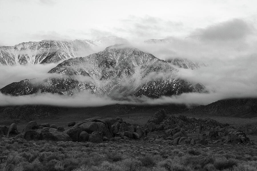 Misty Mountains Photograph by Lindley Johnson
