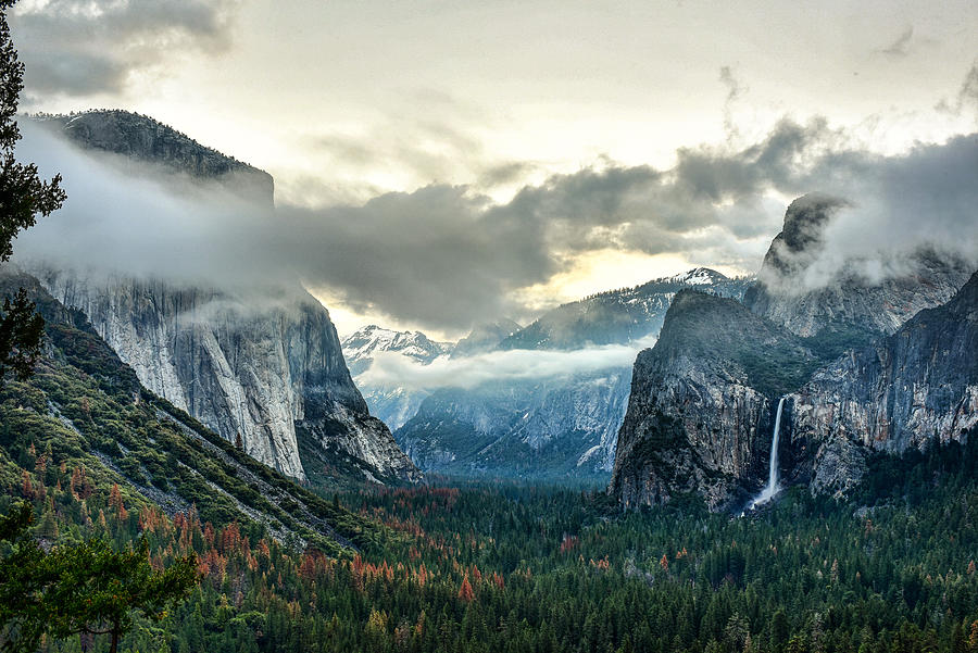 Misty Valley Photograph by Dave Kinsey - Fine Art America