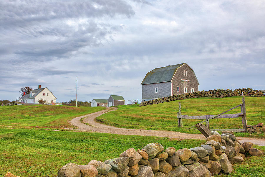Mitchell Farm Barn Block Island Rhode Island Photograph by Juergen Roth