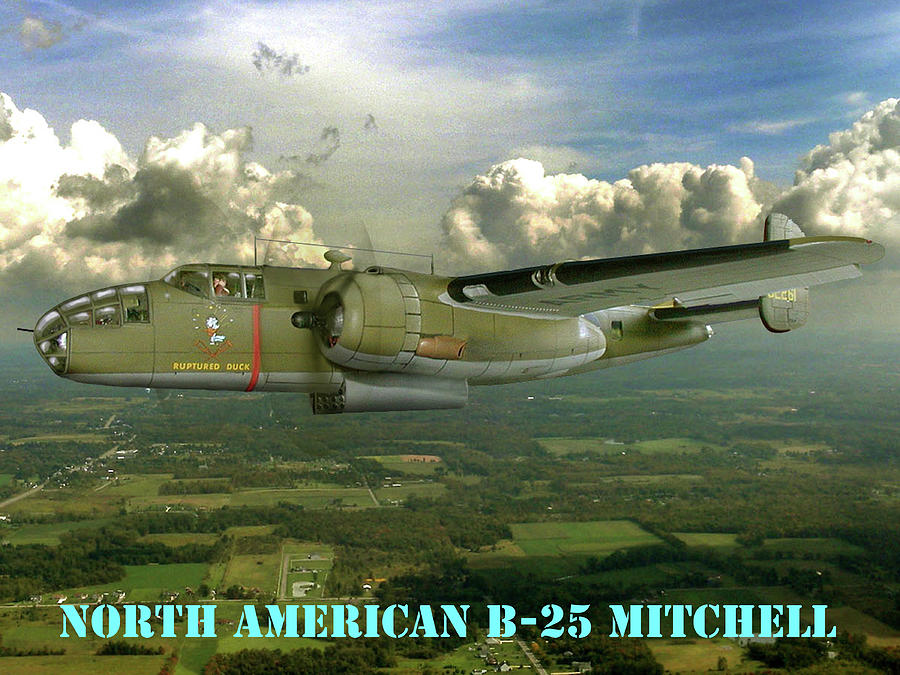 Mitchell, North American B-25 Photograph By Donald Shaw - Pixels