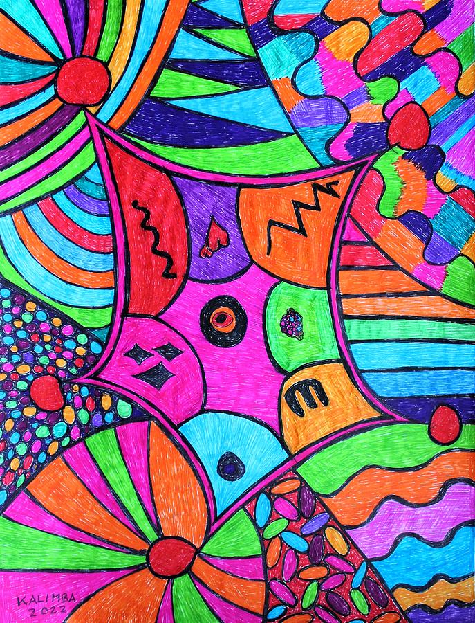 Mitochondry Drawing by Kalimba aka Peggy Kankonde - Fine Art America