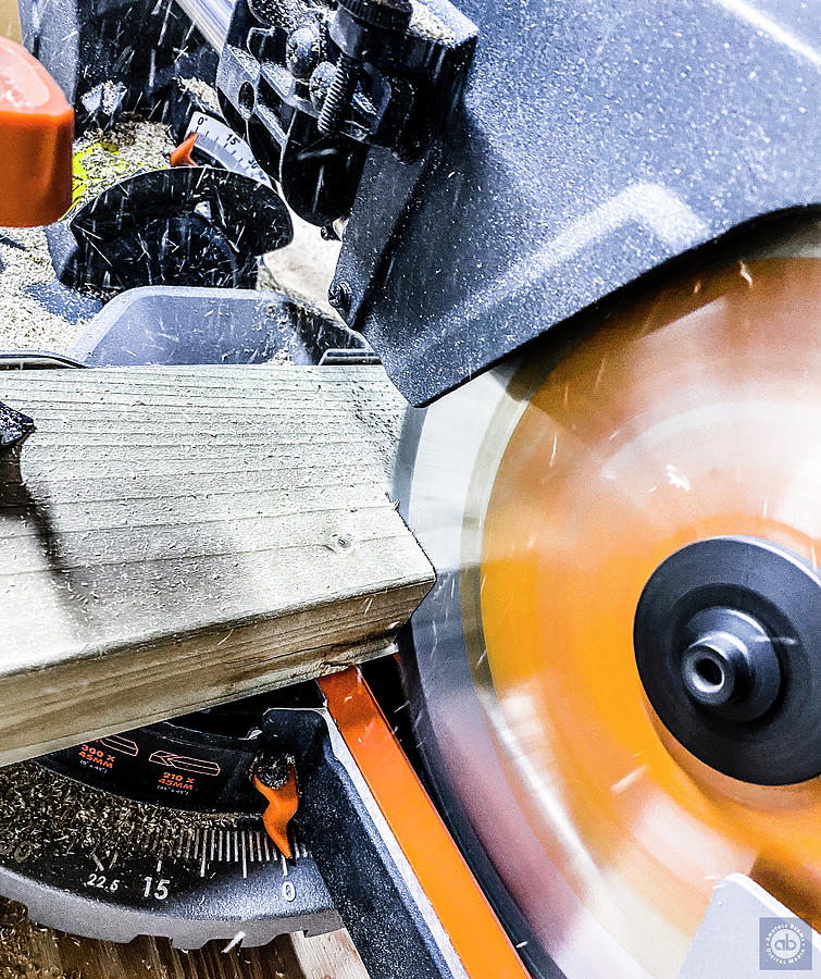 Mitre saw Photograph by Anatole Beams