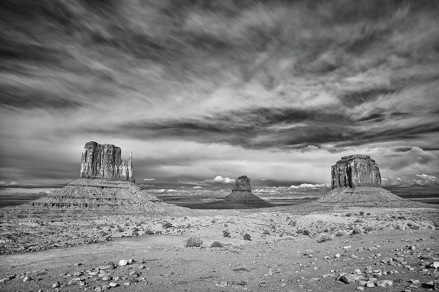 Mitten Buttes, Monument Valley Photograph by Bryan Rierson