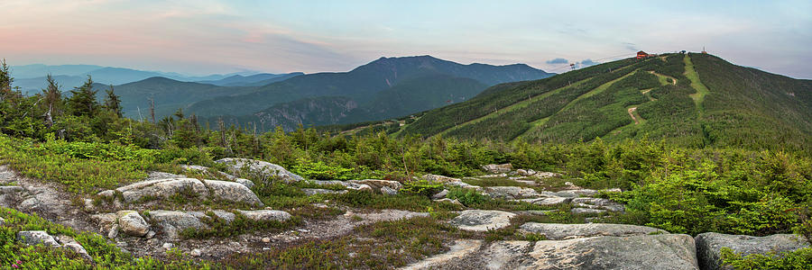 Mittersill Summer Sunset Panorama Photograph by White Mountain Images