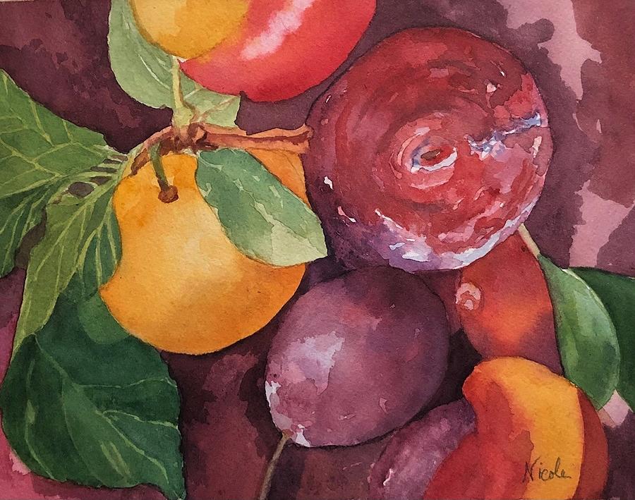 Mixed Fruit Painting
