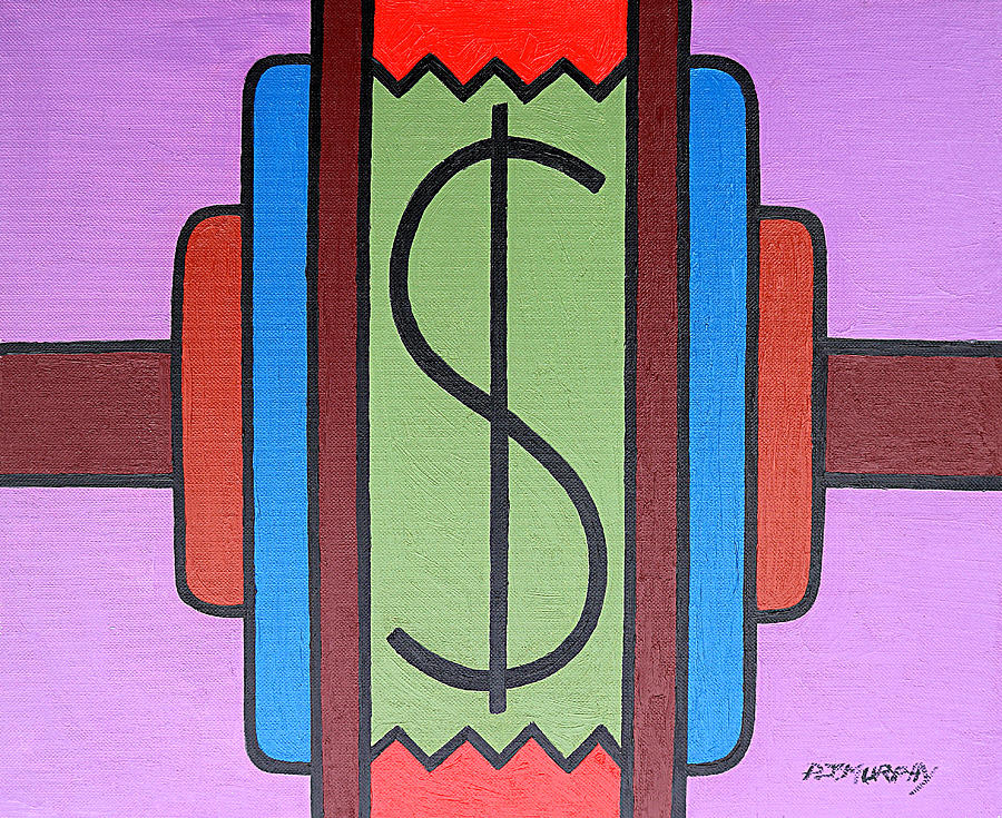 Financial Squeeze Painting