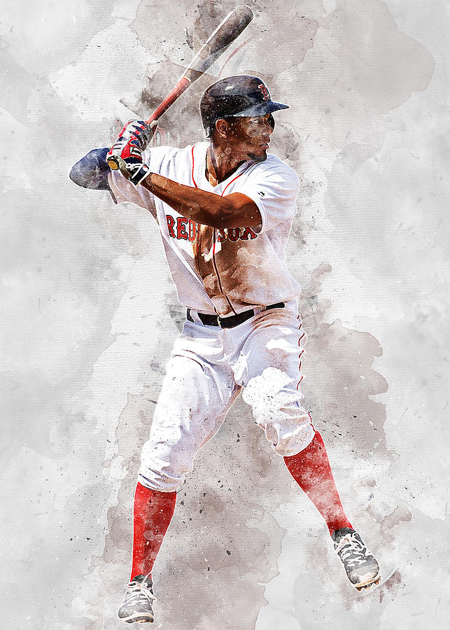 MLB Boston Red Sox Xanderbogaerts Xander Bogaerts Xander Bogaerts Boston  Red Sox Bostonredsox Xander Digital Art by Wrenn Huber - Pixels
