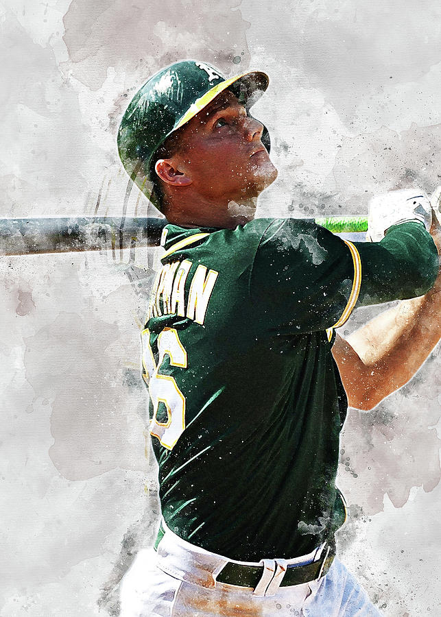 Baseball Mattchapman Matt Chapman Matt Chapman Oakland Athletics  Oaklandathletics Mattjameschapman M Digital Art by Wrenn Huber - Pixels