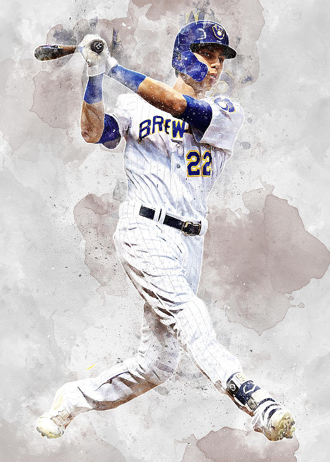 MLB Milwaukee Brewers Christianyelich Christian Yelich Christian Yelich ...