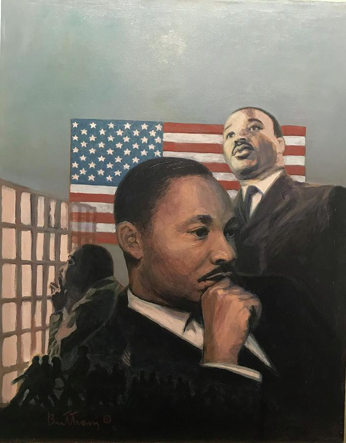 MLK Painting by David Buttram