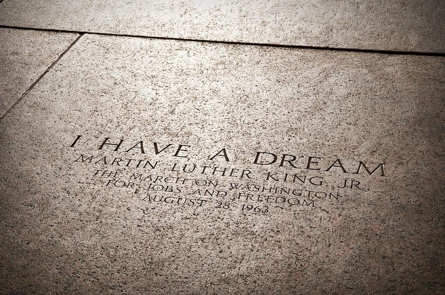MLK Jrs I Have a Dream speech location Photograph by Joel Carillet MLK Jrs I Have a Dream speech location Photograph by Joel Carillet