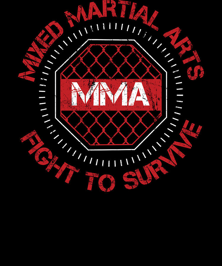 Mma Mixed Martial Arts Apparel Digital Art By Michael S Fine Art America