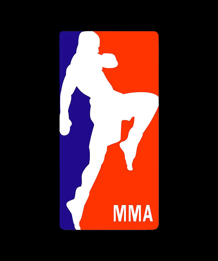 Mma Digital Art - MMA shadow by Sarcastic P