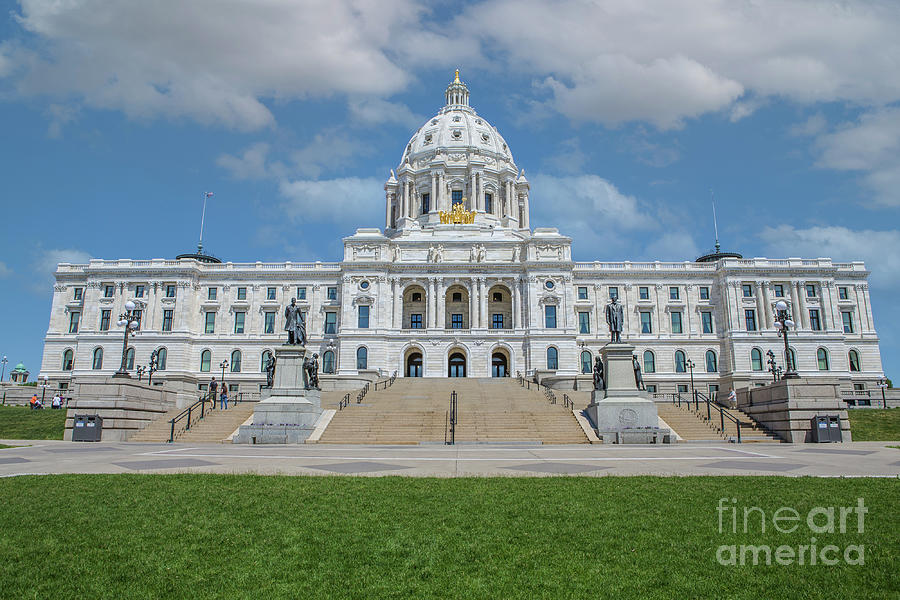 Minneapolis Photograph - MN Capitol Building by Habashy Photography