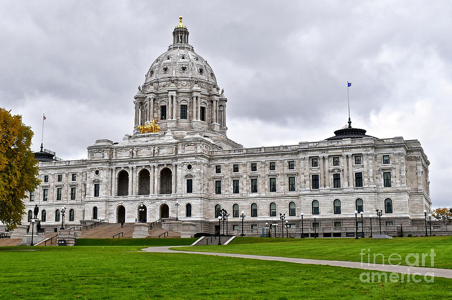 Mn State Capitol Building Photograph
