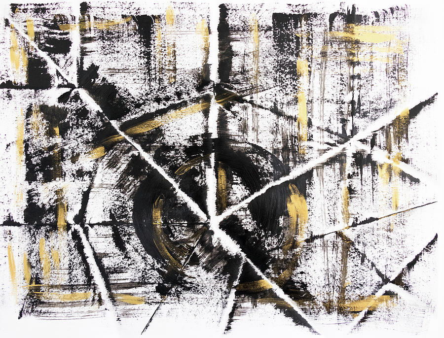 Mnemonic Codes 009 Painting by Cristina Stefan