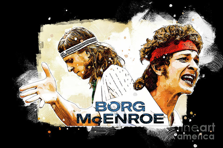 Mo1564 Borg Vs Mcenroe Horizontal Movie Poster Digital Art By Joanie ...