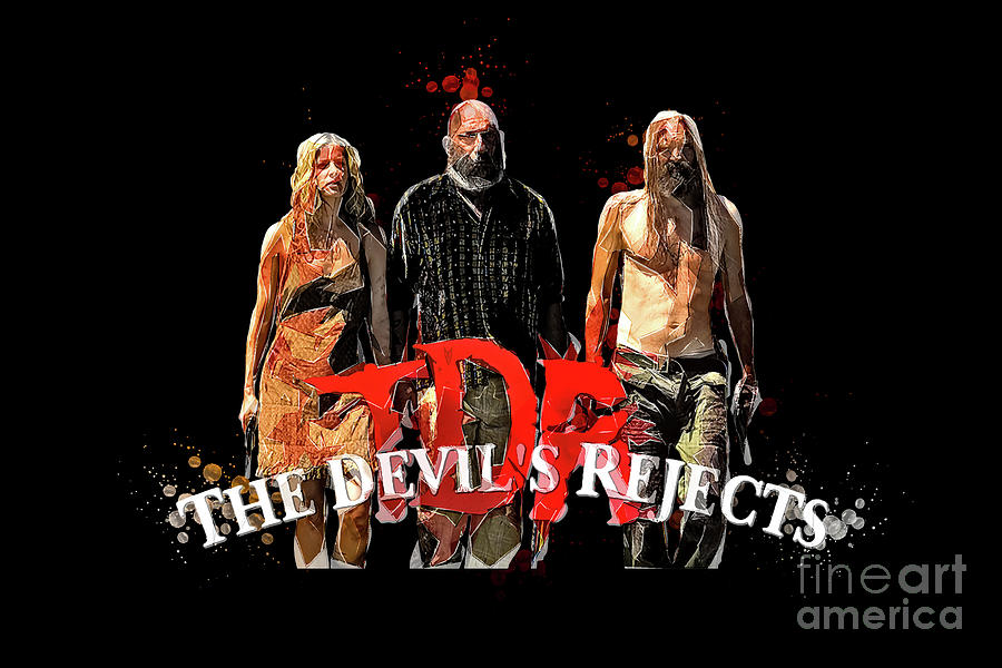 Mo3474 The Devils Rejects Movie Low Poly Art Horizontal Movie Poster ...