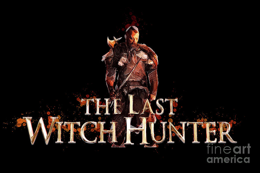 Mo3698 The Last Witch Hunter Movie Low Poly Art Horizontal Movie Poster Digital Art By Joanie 7615