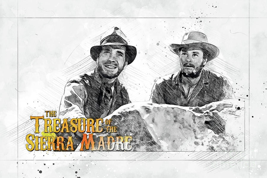 Mo4006 The Treasure Of The Sierra Madre Horizontal Movie Poster Digital   Mo4006 The Treasure Of The Sierra Madre Horizontal Movie Poster Joanie Marvin 