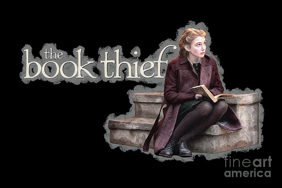 Mo4436 Oil Paint Mixing The Book Thief Movie Poster Digital Art By   Mo4436 Oil Paint Mixing The Book Thief Movie Poster Joanie Marvin 