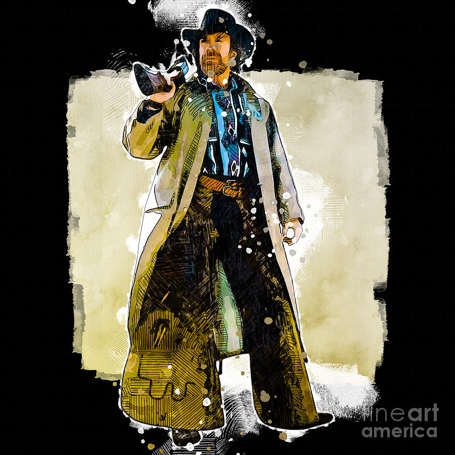 Mo6542 Character Walker Texas Ranger Movie Poster Digital Art By Joanie   Mo6542 Character Walker Texas Ranger Movie Poster Joanie Marvin 