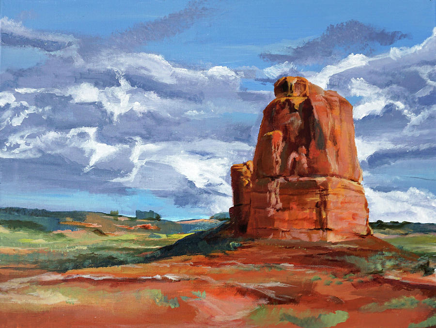 Moab #1 Painting by Denise Richardson - Fine Art America