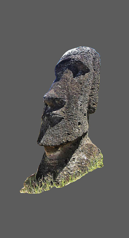 Moai Wall Art 