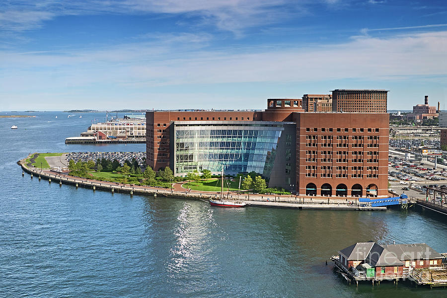 Moakley Federal Courthouse, Boston Photograph by Jo Ann Snover