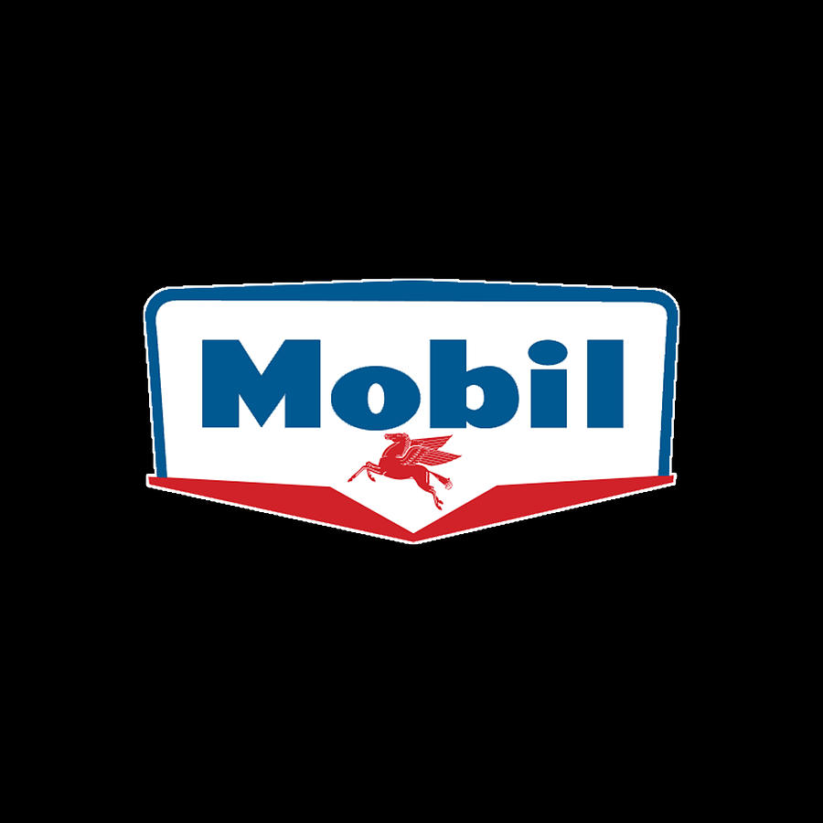 Mobil Oil Vintage Drawing by Diana Schulz - Fine Art America