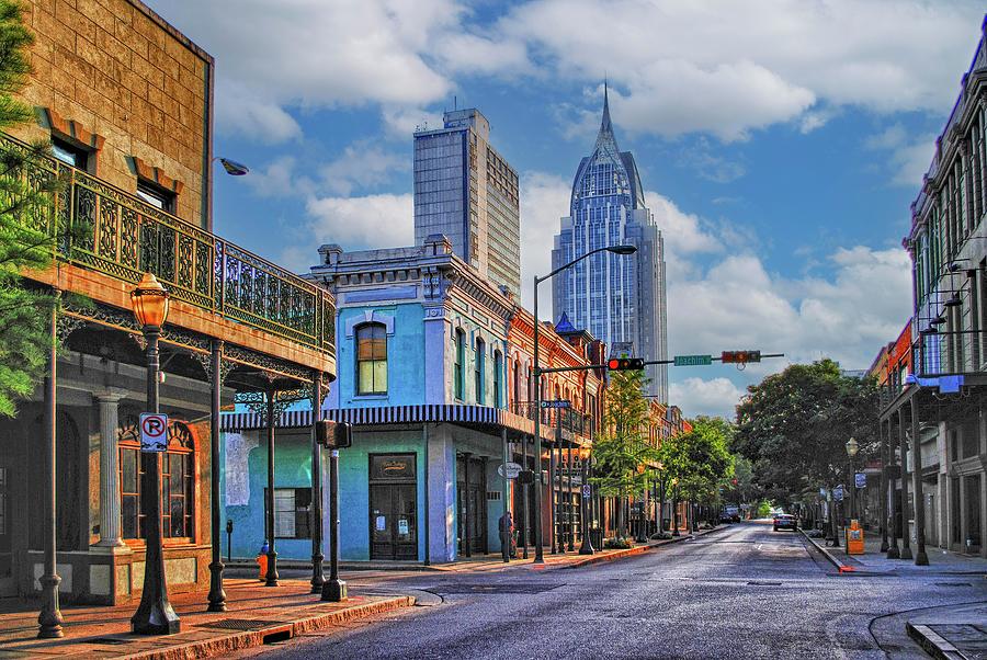Mobile Alabama Dauphin Street at 3 Georges Photograph by Michael Thomas