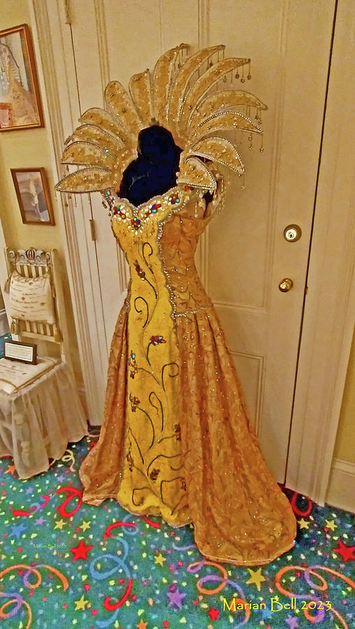 Mobile Carnival Museum Display Mardi Gras Queen's Gown Photograph by