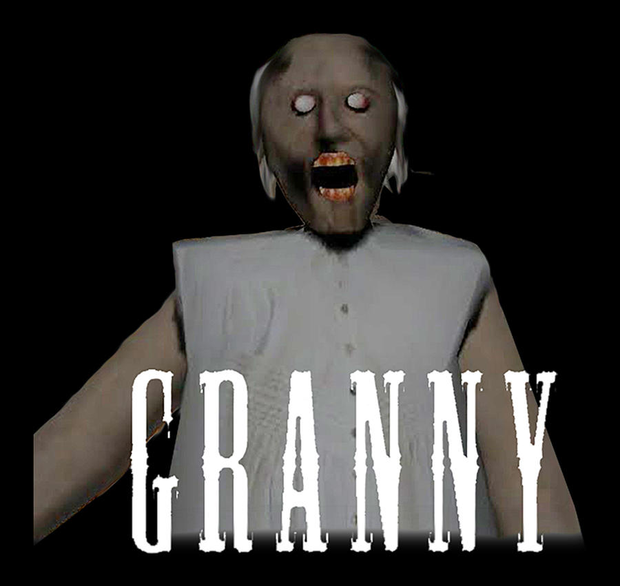 Mobile Horror Game Granny Digital Art by Gene Bradford