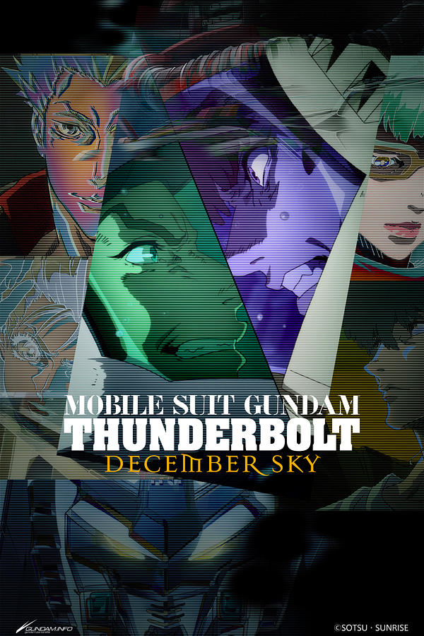 Mobile Suit Gundam Thunderbolt December Sky 2016 Digital Art