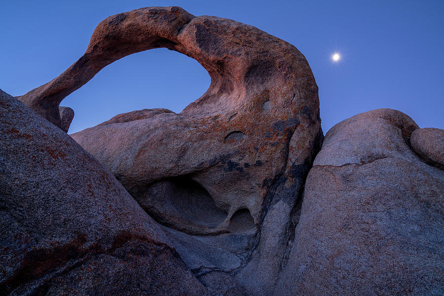 Mobius Arch in the Alabama Hills Photograph by Kyle Lee