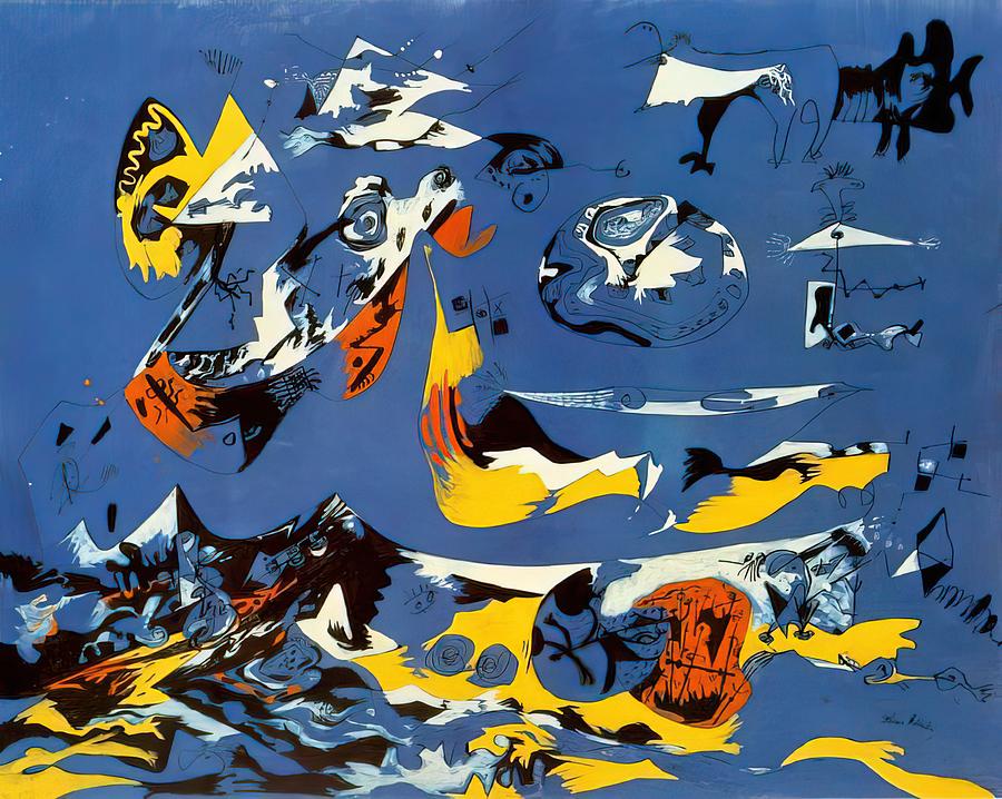 Abstract Painting - Moby Dick by Jackson Pollock