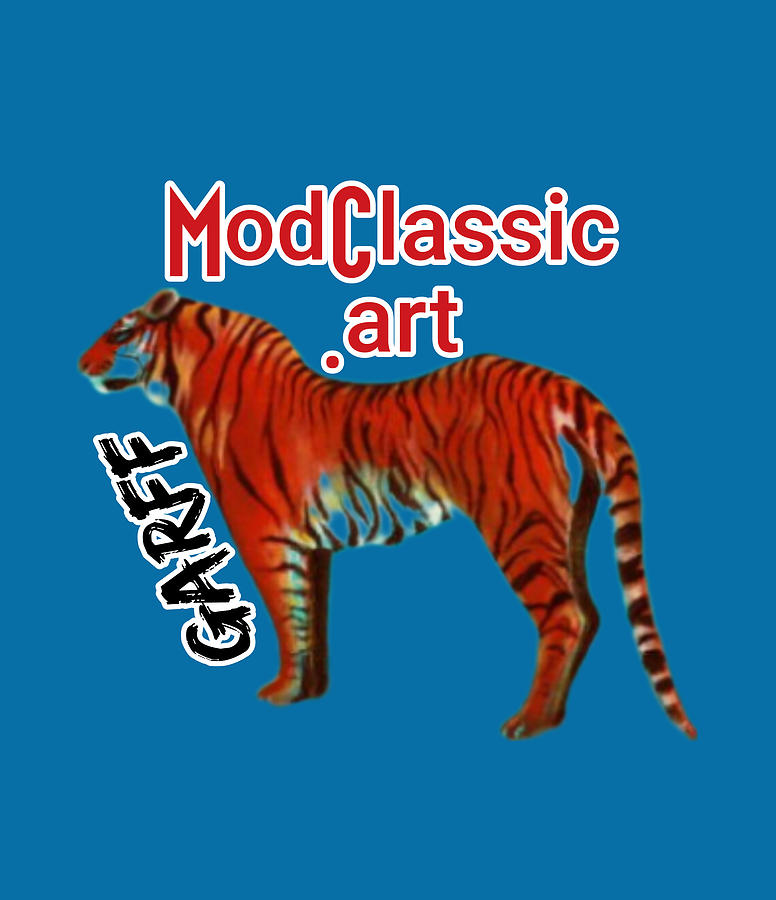 ModClassic Art Tiger Painting by Enrico Garff