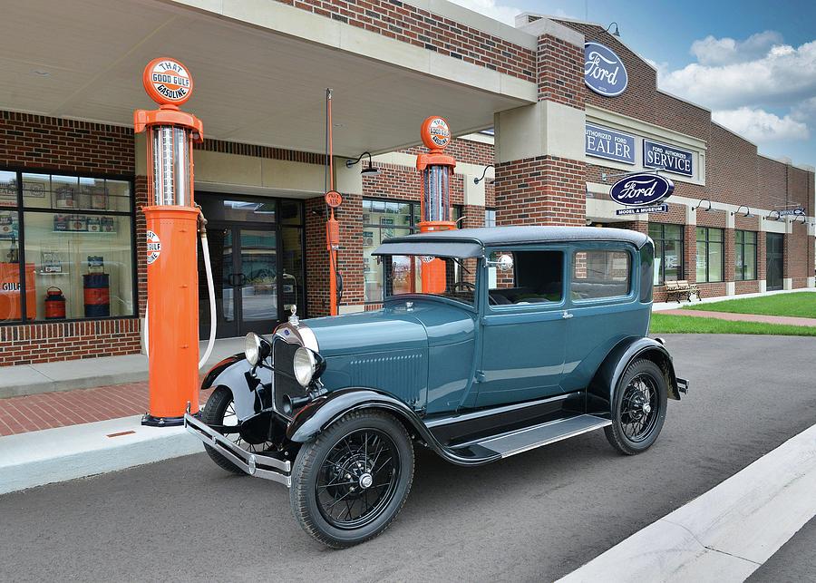 Model A at Gilmore Digital Art by Garry Schmidt Fine Art America