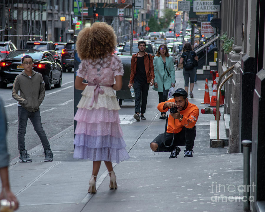 Model Street photography NYC Photograph by FineArtRoyal Joshua Mimbs