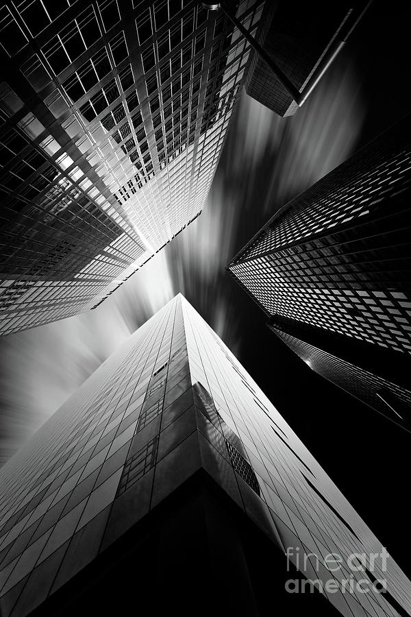 Architecture Photograph - Modern architecture in New York by Delphimages Photo Creations