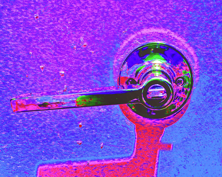 Modern Art Doorknob Photograph by Andrew Lawrence