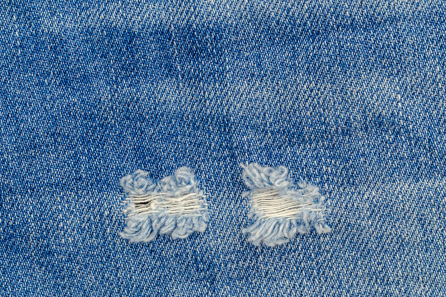 Modern blue jeans denim texture Photograph by Julien - Fine Art America