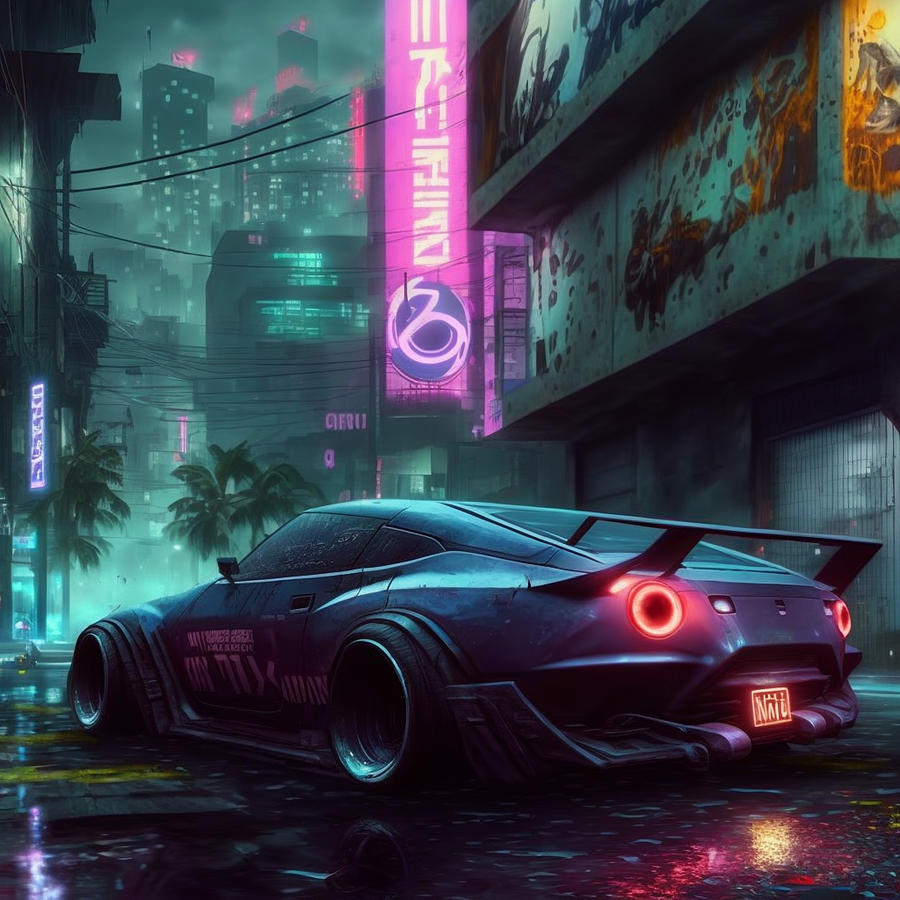 Modern Car Digital Art by Kailooma X TheDol - Pixels